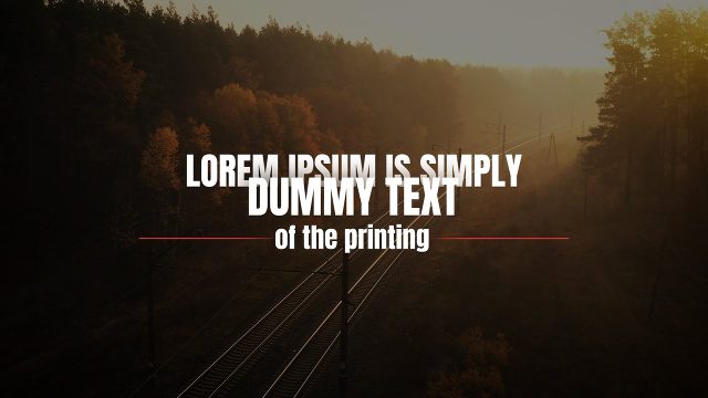 Elegant Three Line Centered Subtitle Titles with Accent Rule Premiere Pro MOGRT Templates