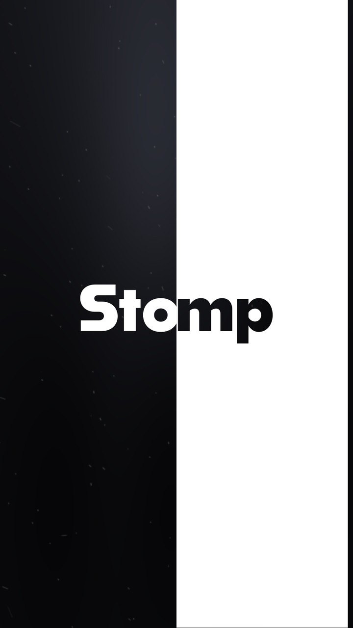Vertical Stomp Text Animation featuring Blinking Rotating Terms After Effects Template