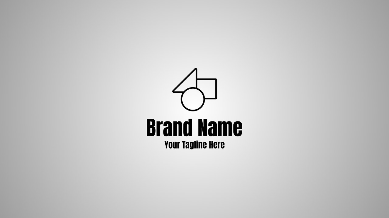 Vertical Stripes Bold Condensed Logo After Effects Template