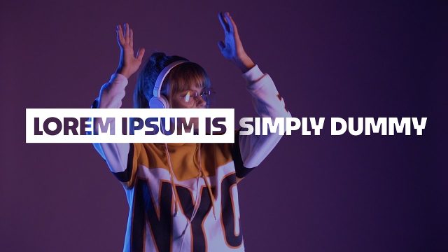 Professional Inverted Label Keyword Text Animations for Digital Media MOGRT Template