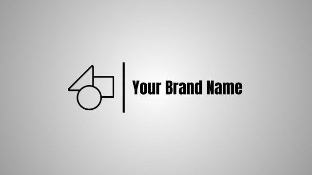 Bar Separated Logo and Brand Premiere Pro MOGRT