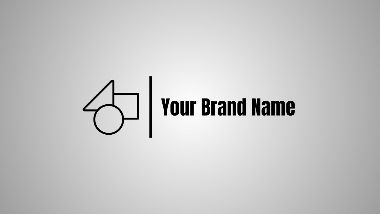 Bar Separated Logo and Brand Premiere Pro MOGRT