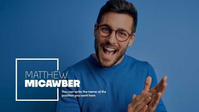 Minimal Corporate Presenter Lower Third
