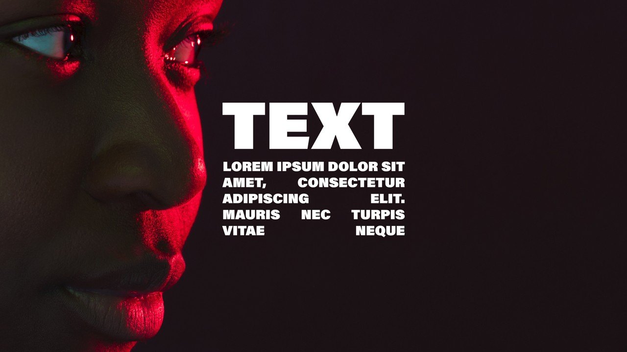 Narrow Copy Column Heavy Word Title Animations After Effects Template