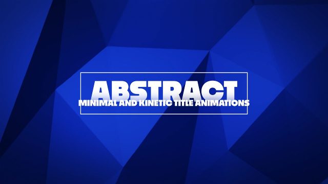 Corporate Video Title Animations