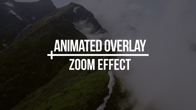 Free After Effects Crosshair Divider Headline for Destination Guides
