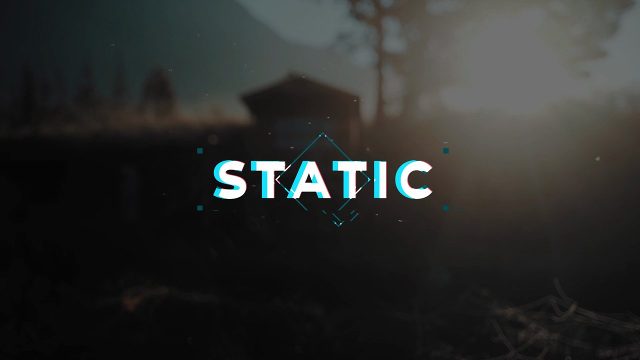 4K Cyberpunk Glitch Text Effects and Title Animations MOGRT for Promos