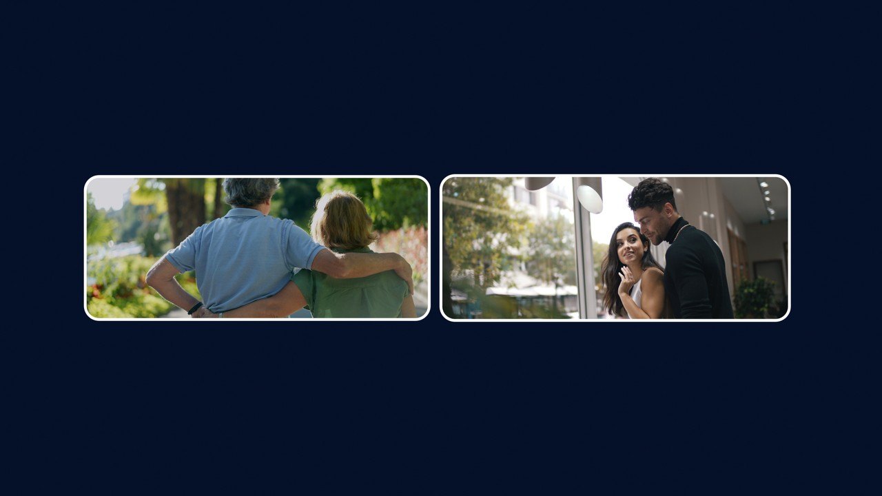 Memory Slideshow with Spread Deck Picture Cards Premiere Pro MOGRT