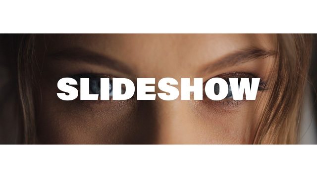 Image Inside Letters Slideshow Intro featuring Giant Caps After Effects Template