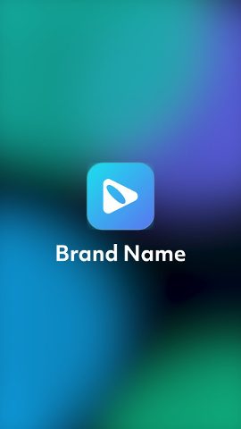 Vertical SaaS Tech Brand Reveal Premiere Pro Template