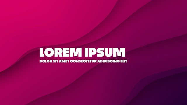Smooth and Clean Motion Typography