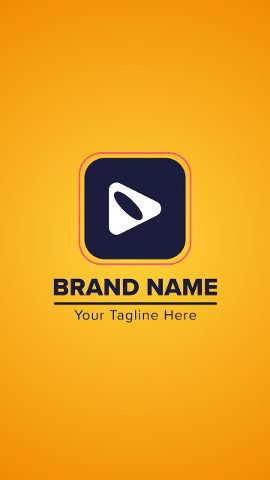 Vertical Logo Opener Animation Template