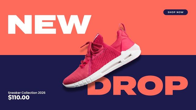Split Color Halves Product Promo Animation Premiere Pro MOGRT