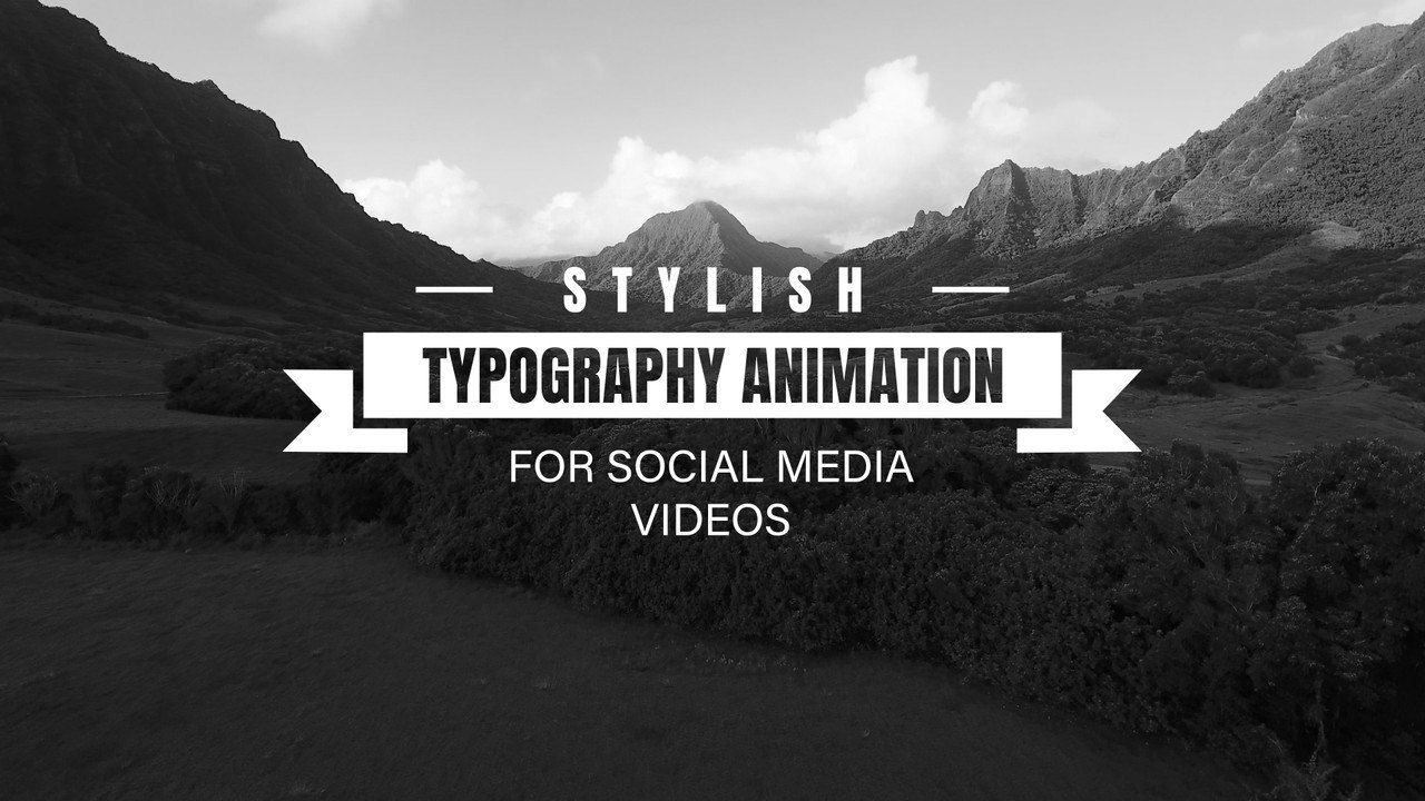 Folded Ends Banner Badge Title Animation After Effects Template