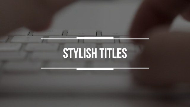 Sliding Rule Typography – Free After Effects Template for Cinematic Openers