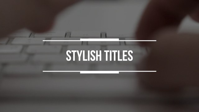Sliding Rule Typography – Free After Effects Template for Cinematic Openers