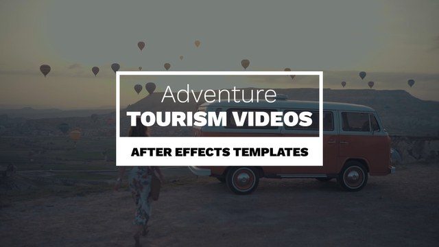 Adventure Travel Free 4K Text Animations After Effects Templates for Tourism Videos