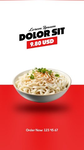 Vertical Product Promo featuring Script Line and Angled Tag After Effects Template