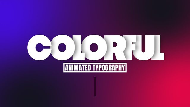 Oversized Outline Titles and Tag Animated Typography Premiere Pro Motion Graphics Template
