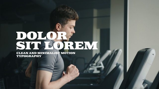 Slab Serif Heading Animation featuring Short Note Premiere Pro MOGRT