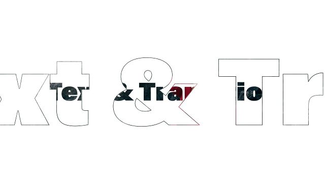Mixed Weight Ampersand Title Transition Premiere Pro MOGRT