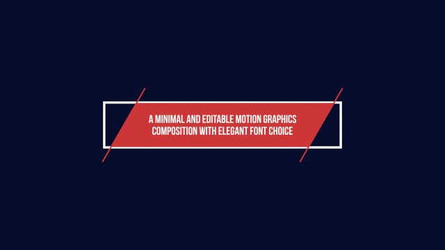 Minimal Diagonal Red Box Headline – Free Premiere Pro MOGRT for Webinars