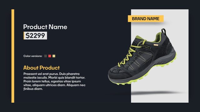 Animated Black Friday and Cyber Monday Store Sale Promo with Product Cards After Effects Project