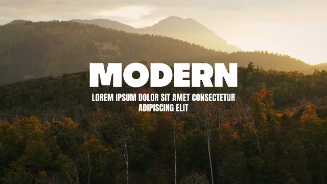 Bold Title and Copy Lines Modern Title MOGRT Pack for Premiere Pro
