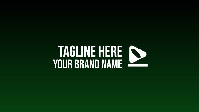 Free Premiere Pro Logo Tagline Underline Logo Sting for Video Outros