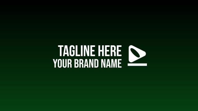 Free Premiere Pro Logo Tagline Underline Logo Sting for Video Outros