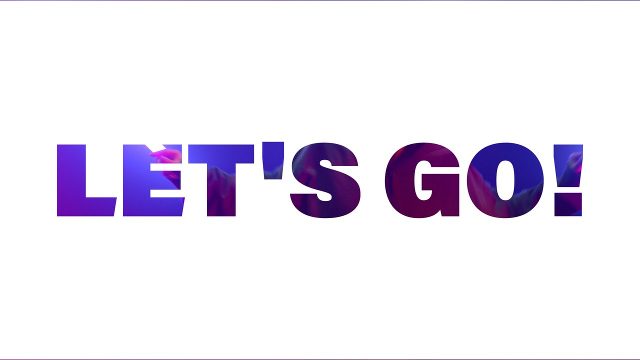 Animated Minimalist Text Transitions featuring Bold Two Phrase Text with Video Fill Premiere Pro Template
