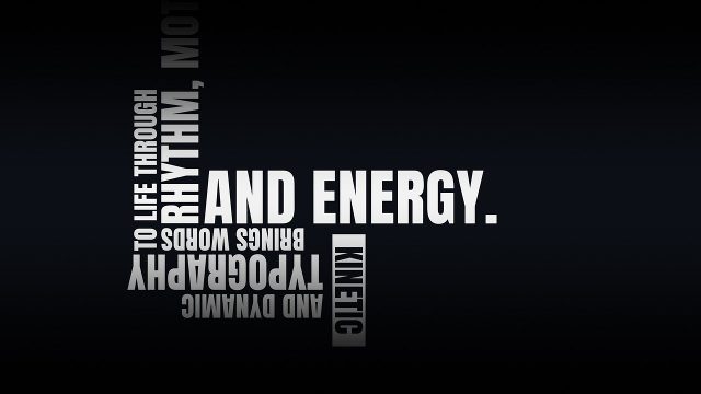 Bold Kinetic Typography Word Stack with Boxed Highlights After Effects Template