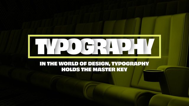 Lime Box Word Corporate Titles with Two Line Saying Caption After Effects Template