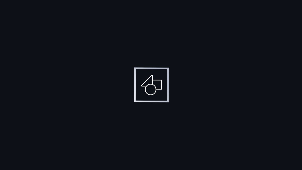 Logo Sting with Tumbling Paper Cube Icon Premiere Pro MOGRT