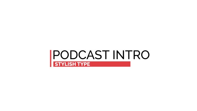 Clean Audio Show Opening Titles Free Premiere Pro Animated Text Template