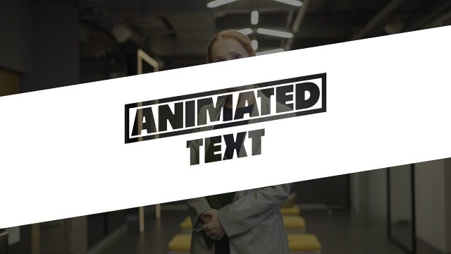 Angled Page Wipe Boxed Heading Title After Effects Template