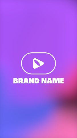 Vertical Animated Logo Templates