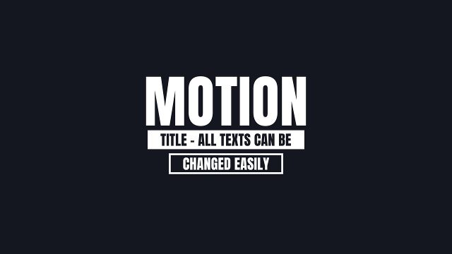 Falling Letter Motion Text Animations for Adobe After Effects