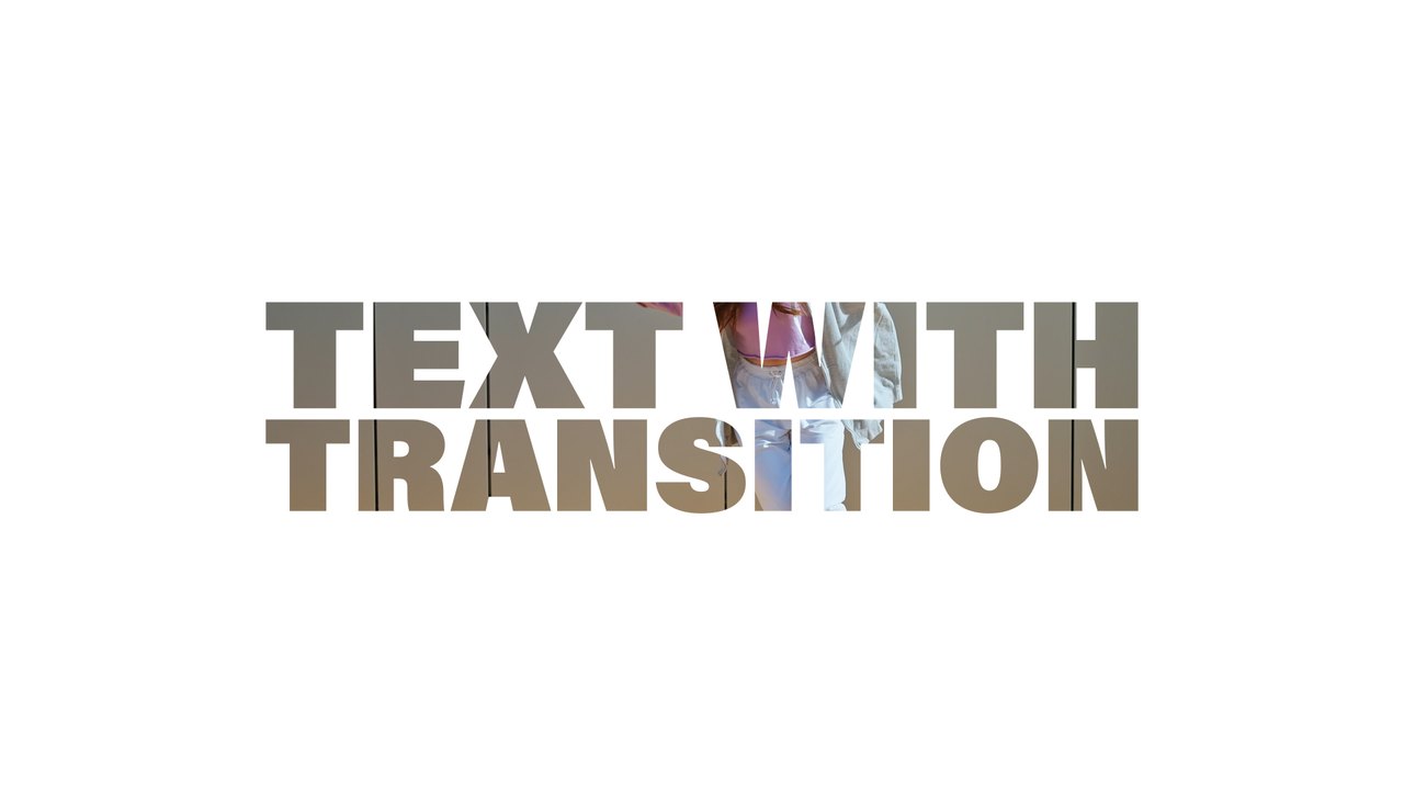 Center Split Two-Line Title Transition Premiere Pro MOGRT