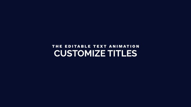 Small Caps Lead Typography for Premiere Pro – Free Corporate MOGRT