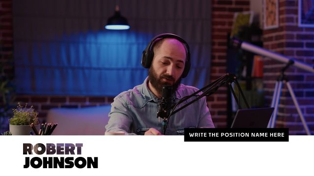 Podcast Guest Lower Third