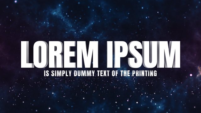 Corporate Title Animation with Huge Condensed Headline and Small Caps Subtitle After Effects Templates
