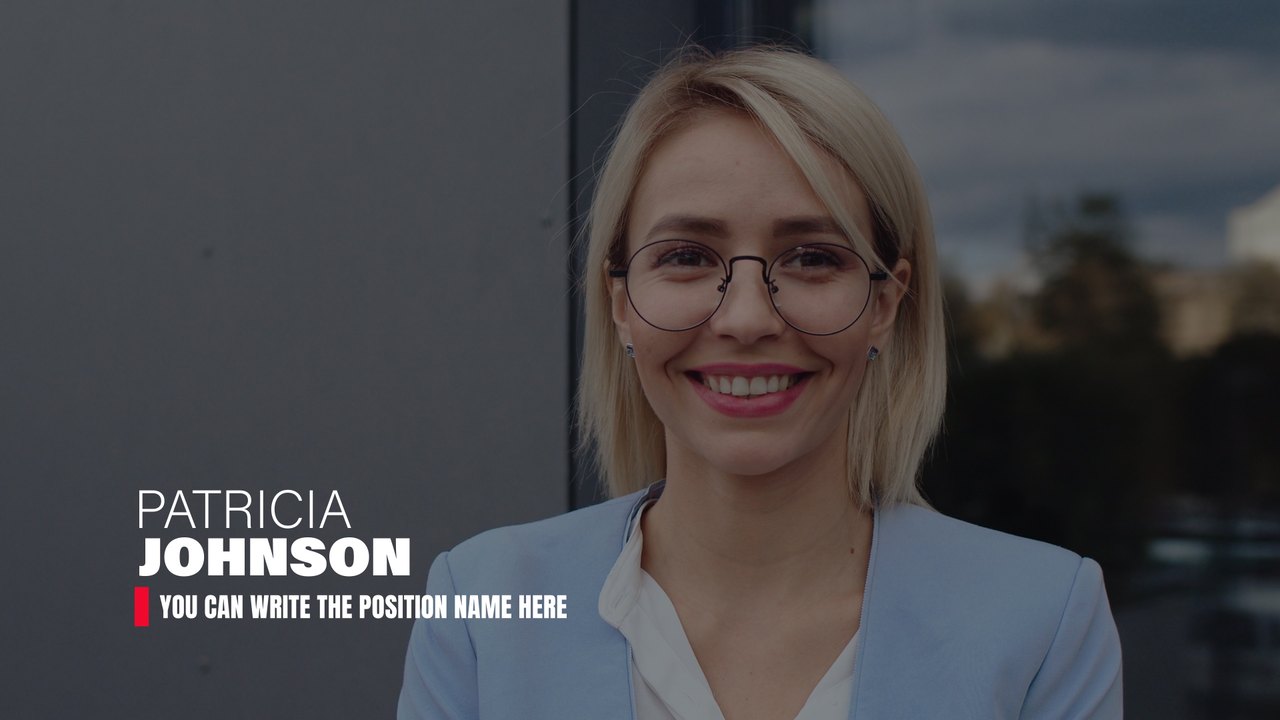 Light First Name Bold Surname Lower Third After Effects Template