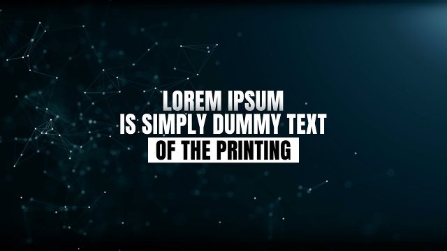 Broadcast Style Highlighted Bottom Line Text Animation for Social Media Videos After Effects Template