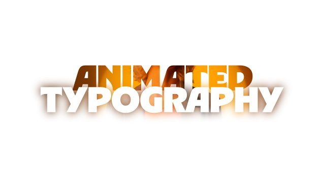 Animated Corporate Extruded Picture Filled Typography Titles MOGRT Template