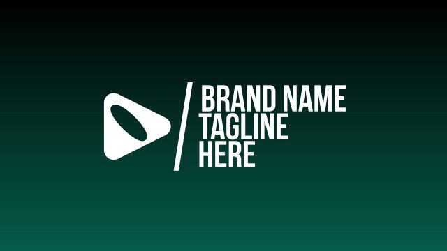 Brand Logo Animation: Slanted Divider – Free After Effects Project