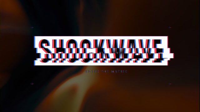 Ultra HD Grainy Digital Glitch Titles and RGB Split Text for Broadcast