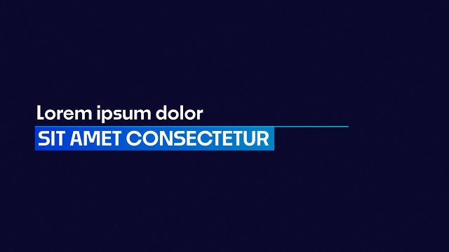 Smooth Corporate Title Animations