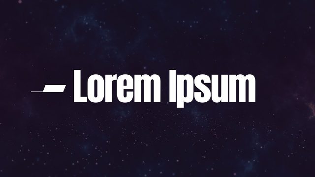 Dash Line Title Case Corporate Headline Animation After Effects Template