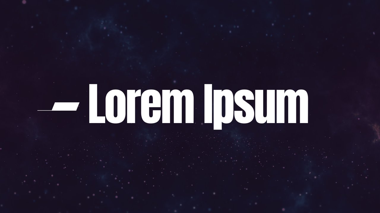 Dash Line Title Case Corporate Headline Animation After Effects Template